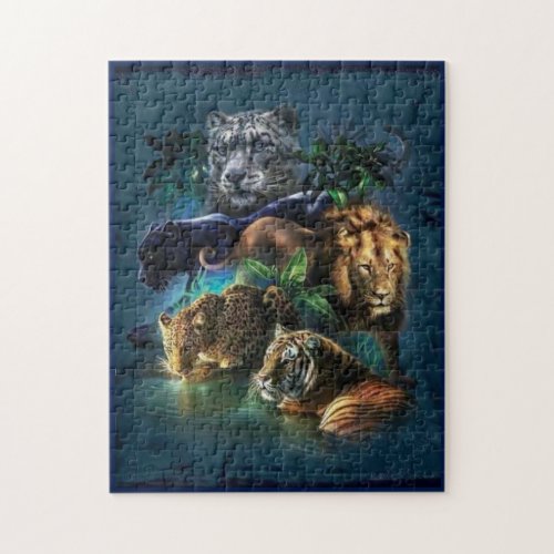 Wild Cats Jigsaw Puzzle