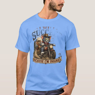 Wild Cats Mountain Motorcycle Adventure T-Shirt