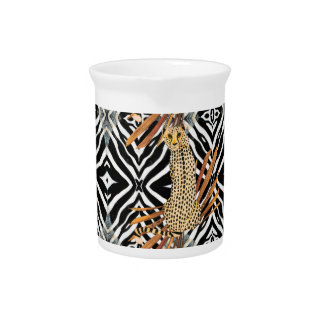 Wild Cheetah Beverage Pitcher