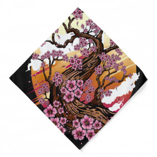 Wild Cherry Blossom Bandana