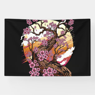 Wild Cherry Blossom Banner
