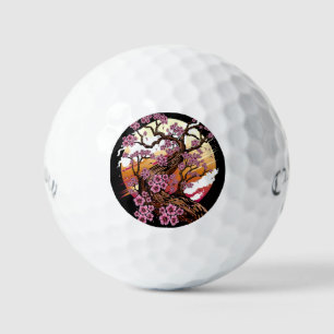 Wild Cherry Blossom Golf Balls
