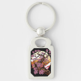 Wild Cherry Blossom Keychain