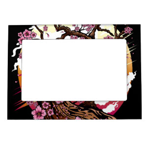 Wild Cherry Blossom Magnetic Frame