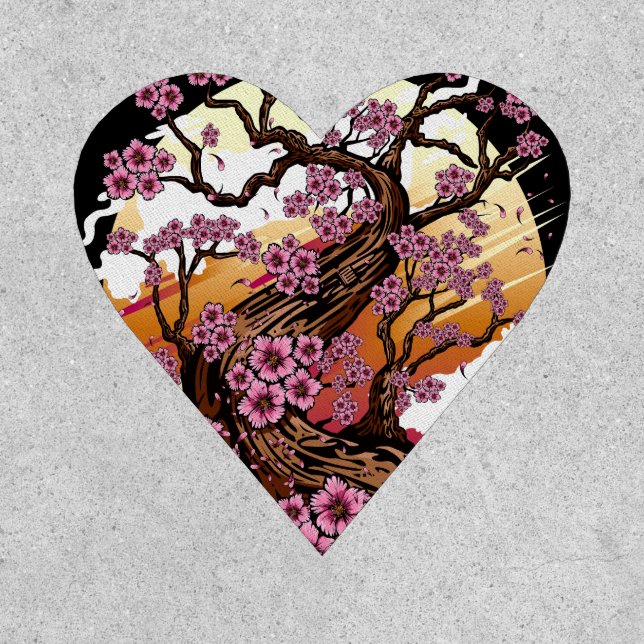 Wild Cherry Blossom Patch (Front)