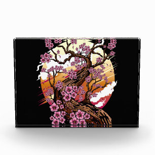 Wild Cherry Blossom Photo Block