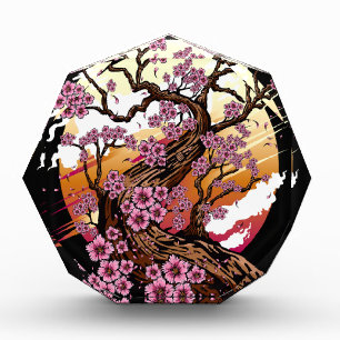 Wild Cherry Blossom Photo Block