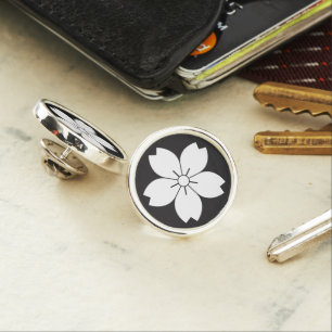 Wild cherry blossom pin