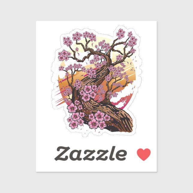 Wild Cherry Blossom Sticker (Sheet)