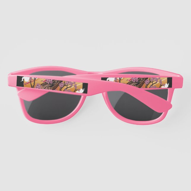 Wild Cherry Blossom Sunglasses (Back)