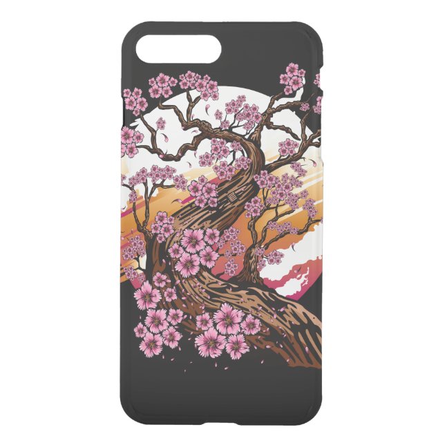 Wild Cherry Blossom Uncommon iPhone Case (Back)
