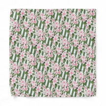 Wild Cherry Blossoms Wedding Pocket Square