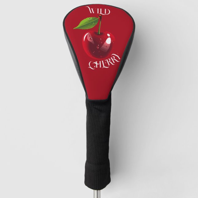 Wild Cherry  Golf Head Cover (Front)