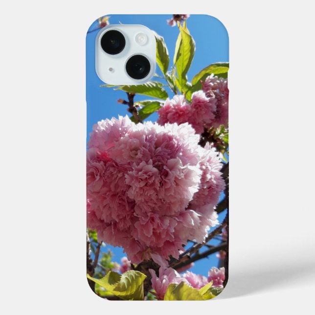 Wild Cherry pink Blossom Tree Case-Mate iPhone Case (Back)