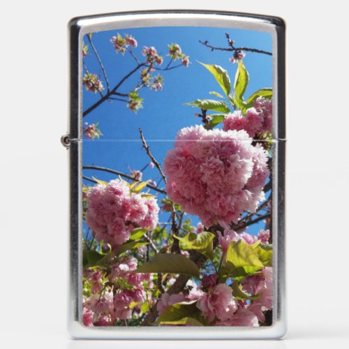 Wild Cherry pink Blossom Tree Zippo Lighter