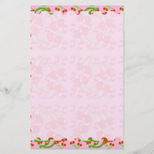 Wild Cherry Stationery