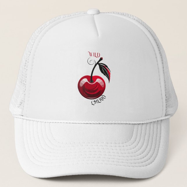 Wild Cherry  Trucker Hat (Front)