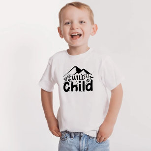 Wild Child Adventure Awaits - Cool  Baby T-Shirt
