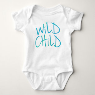 Wild Child Baby One Piece Baby Bodysuit