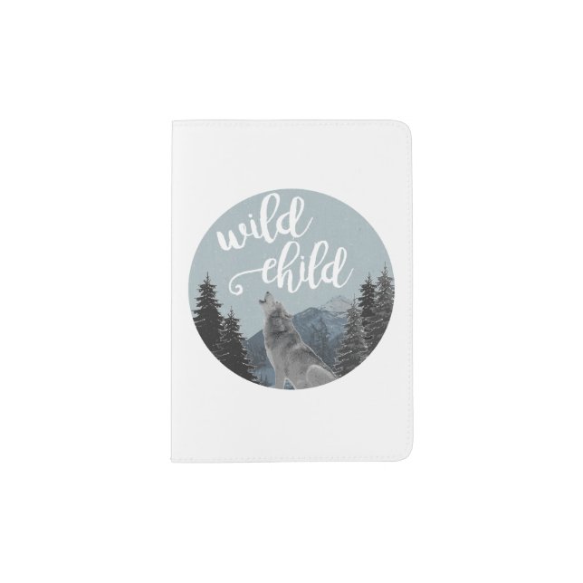 Wild Child Passport Cover (Front)