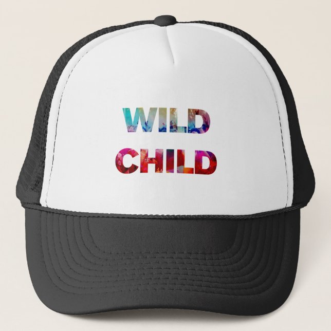 Wild Child Trucker Hat (Front)