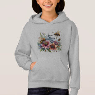 Wild Christmas Flower Hoodie