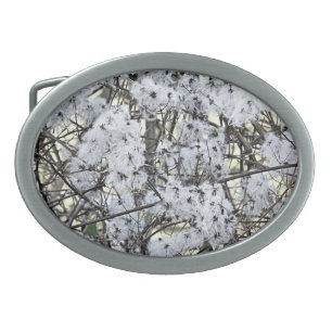 WILD CLEMATIS BELT BUCKLE