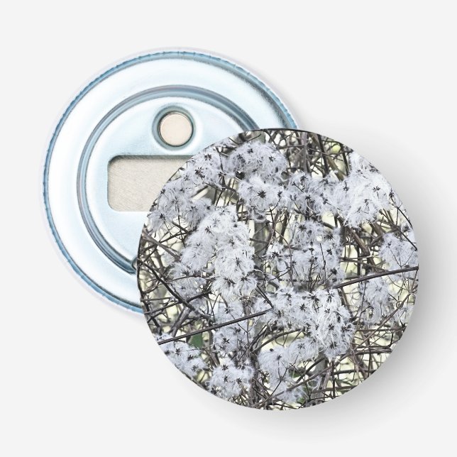 WILD CLEMATIS   BOTTLE OPENER (Front)