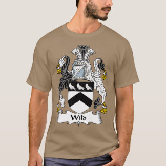 Wild Coat of Arms Family Crest  T-Shirt