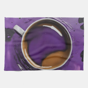 Wild Coffee Dreams Kitchen Towel