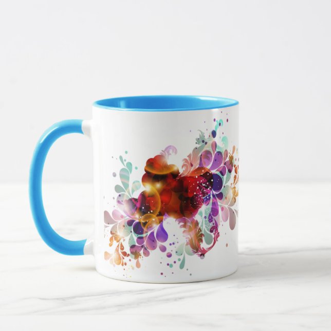 Wild Color Splash Mug (Left)
