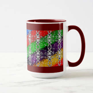 Wild Colorful Rabbit Pattern Mug