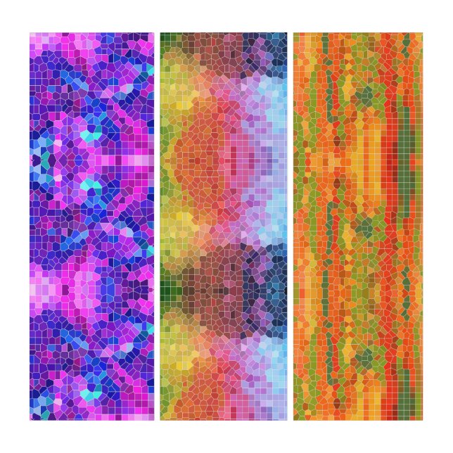 Wild Colours Triptych (Front)