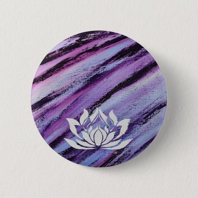Wild Compassion Pinback Button (Front)