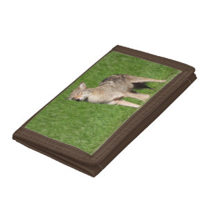 Wild Coyote Tri-fold Wallet