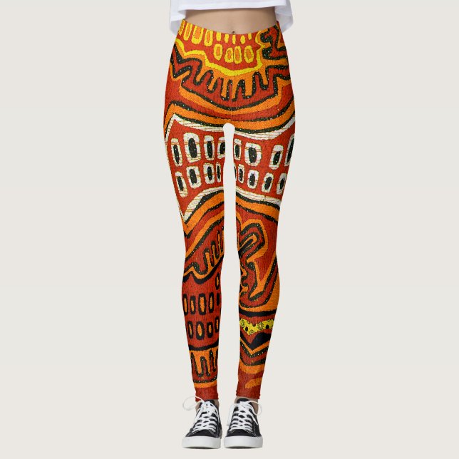 Wild Crazy Del Sol Leggings (Front)