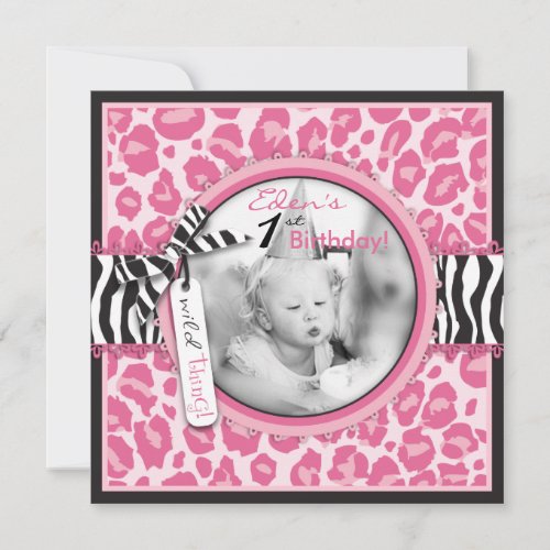 Wild Cupcake CP Invitation Square 2