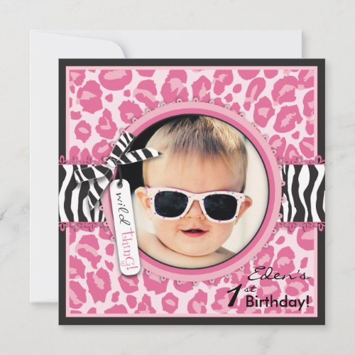 Wild Cupcake CP Invitation Square 2B