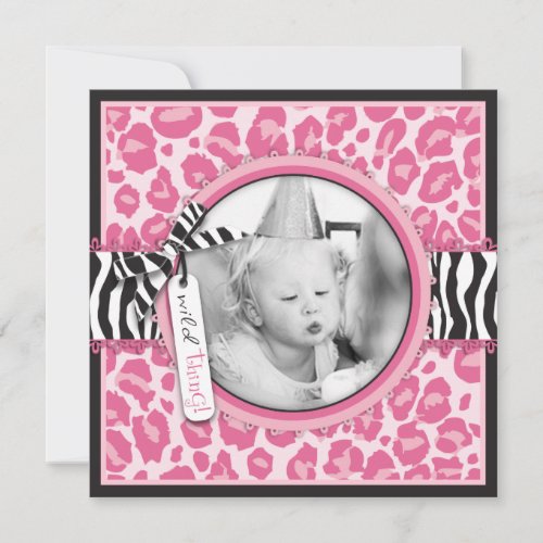 Wild Cupcake CP Invitation Square B2