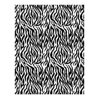 Zebra Paper Letterhead | Zazzle