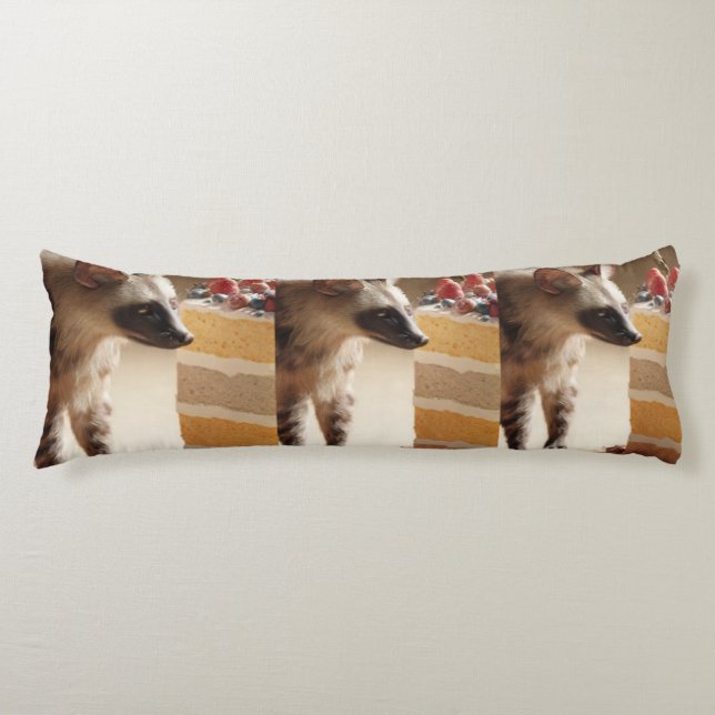 Wild Curiosity & Layered Cake Body Pillow (Front)
