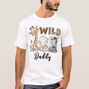 Wild Dad of the Birthday Boy Safari T-Shirt