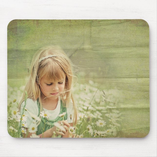 Wild Daisies Mouse Pad (Front)