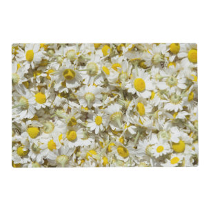 Wild daisies pattern placemat