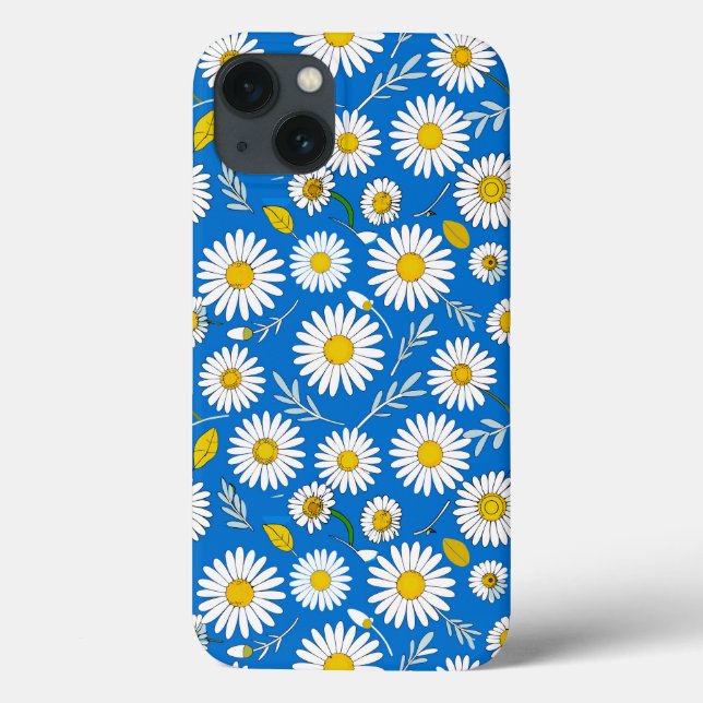 ✨ Wild Daisy Bloom 💛 Minimal Botanical Elegance Case-Mate iPhone Case (Back)