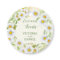 Wild daisy spring flowers wedding thank you