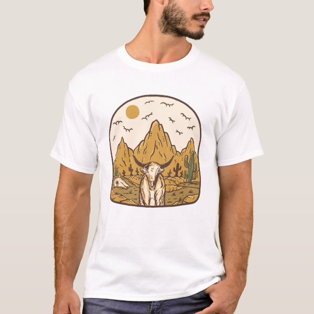 WILD DESERT VIBES T-Shirt (Front)