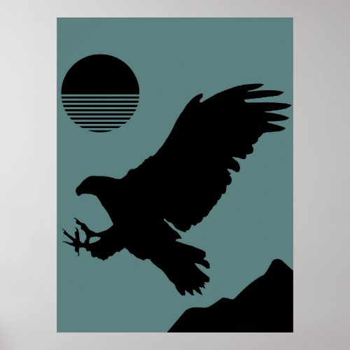 Wild design Eagle Poster