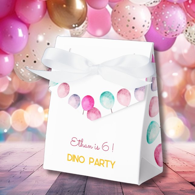 wild Dino party kids birthday  Favor Boxes (Creator Uploaded)