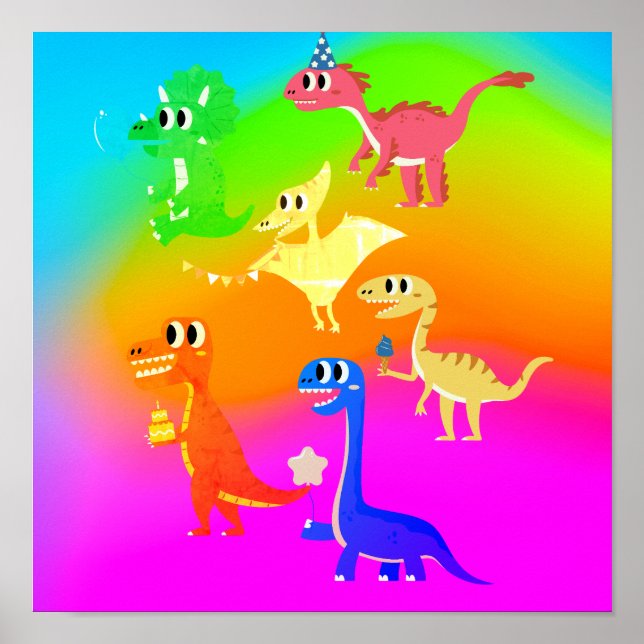 wild dinosaurs  poster (Front)